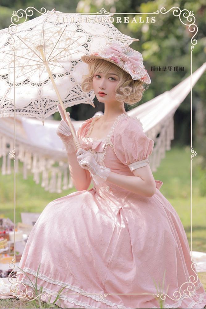 Rose Waltz by Aurora Borealis Elegant Lolita Side Clip and Headbow