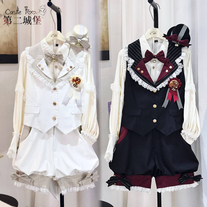 Castle Too ~Candy Shop~ Ouji Lolita Blouse and Short Pants