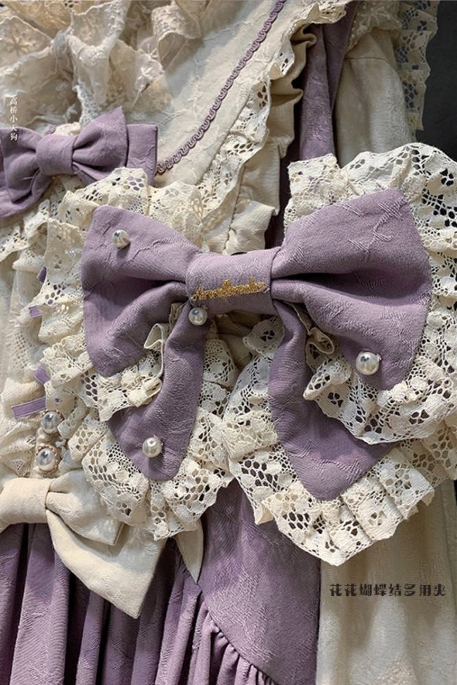 Rose Waltz by Aurora Borealis Elegant Lolita Side Clip and Headbow