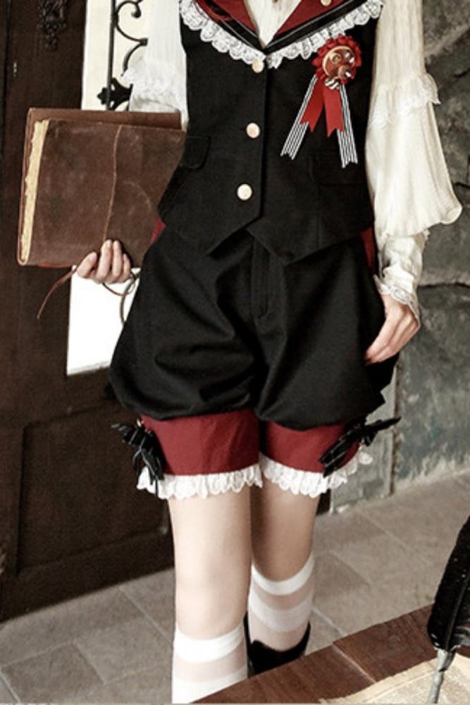 Castle Too ~Candy Shop~ Ouji Lolita Blouse and Short Pants