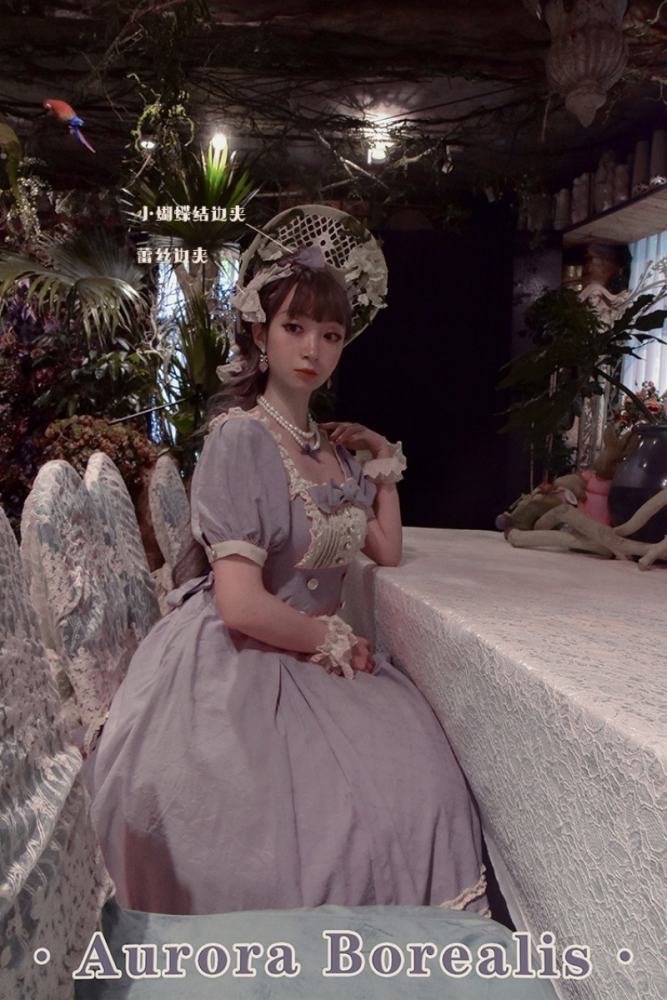 Rose Waltz by Aurora Borealis Elegant Lolita Side Clip and Headbow