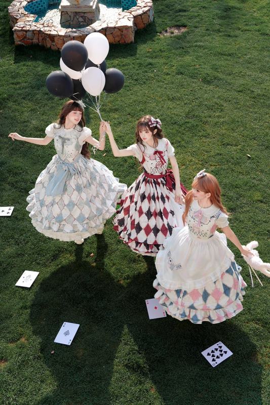 Mumu Alice Sweet Lolita JSK SK and Blouse