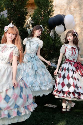 Mumu Alice Sweet Lolita JSK SK and Blouse