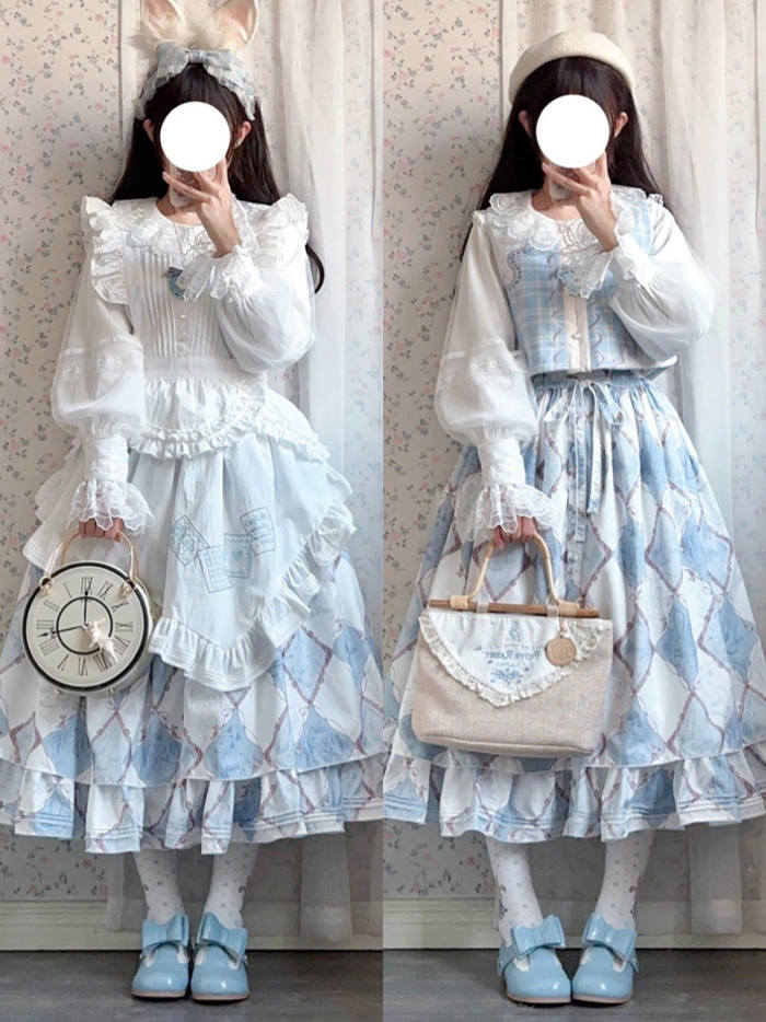 Mumu Alice Lolita Apron Bag and Belt