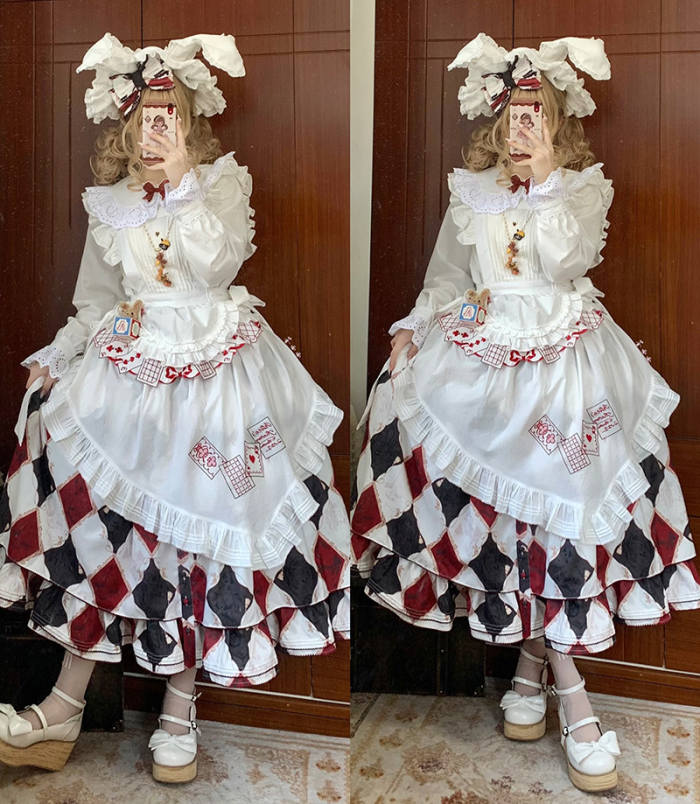 Mumu Alice Lolita Apron Bag and Belt