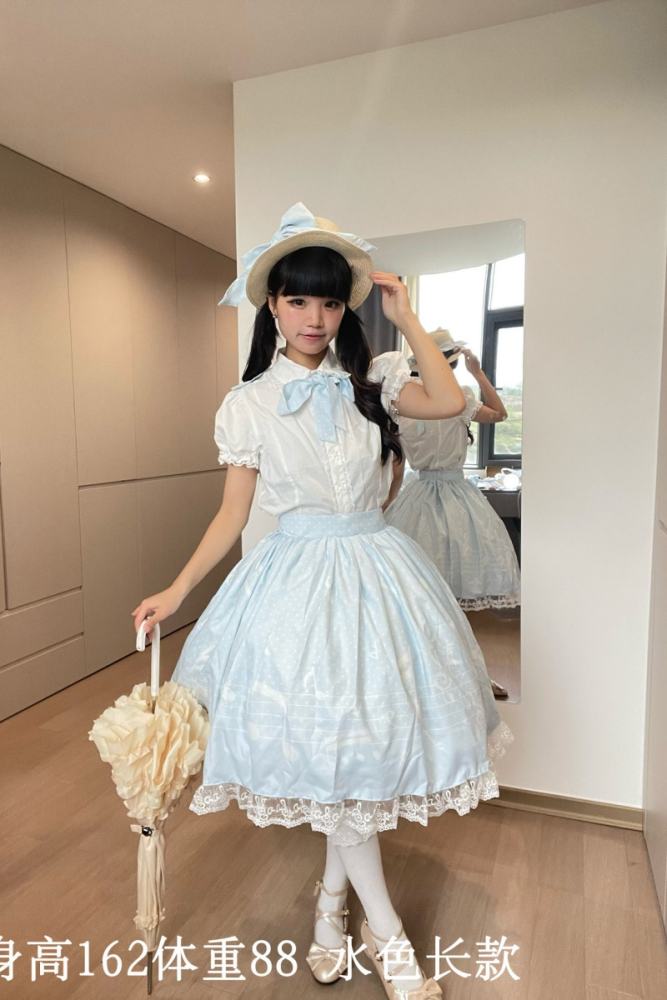 True Color ~Musical Notes~ Sweet Lolita Prints Skirt 6 Colors