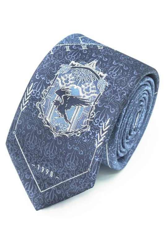 Pooting Bear Harry Potter Ravenclaw Blue Tie and Badge