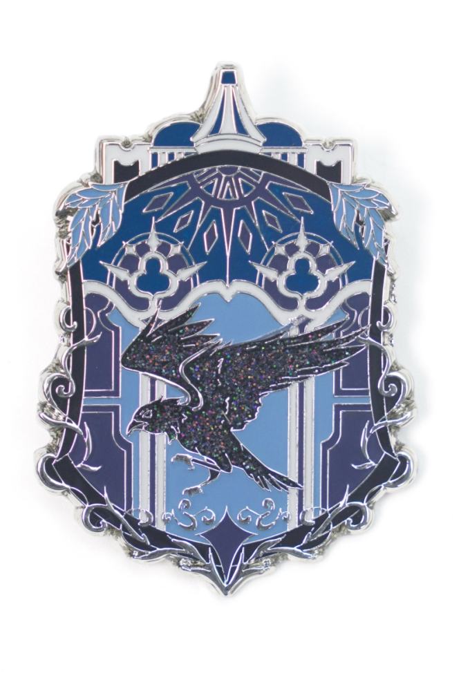 Pooting Bear Harry Potter Ravenclaw Blue Tie and Badge