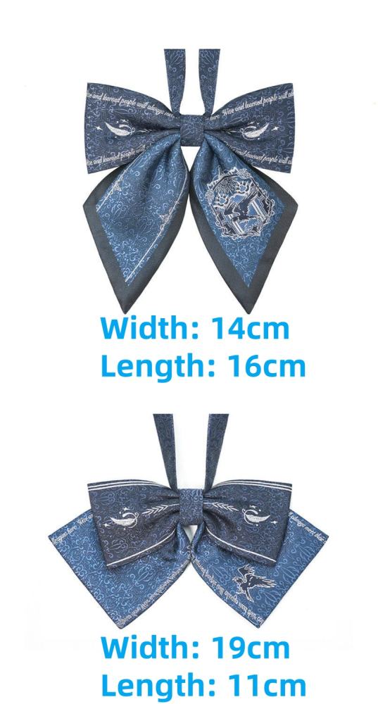 Pooting Bear Harry Potter Ravenclaw Blue Tie and Badge