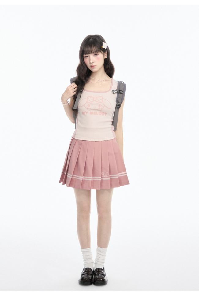Kyouko and Sanrio Collaborated My Melody Vest Skirt and Coat