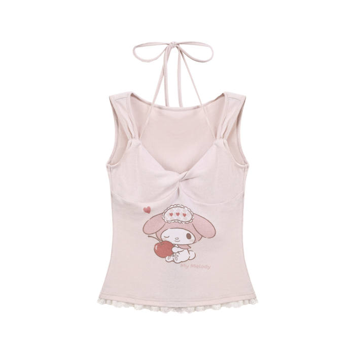 Kyouko and Sanrio Collaborated My Melody Vest and Skirt