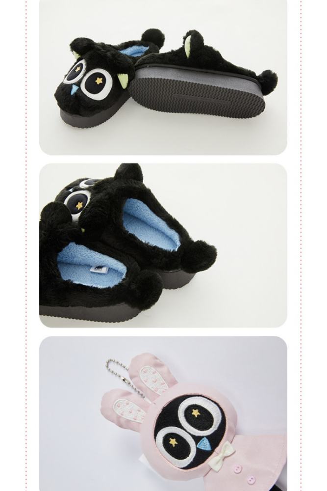 Momo and Luo Xiaohei Collaborated Bag Slippers and Pendant