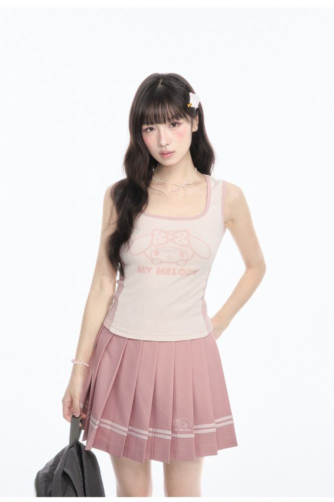 Kyouko and Sanrio Collaborated My Melody Vest Skirt and Coat