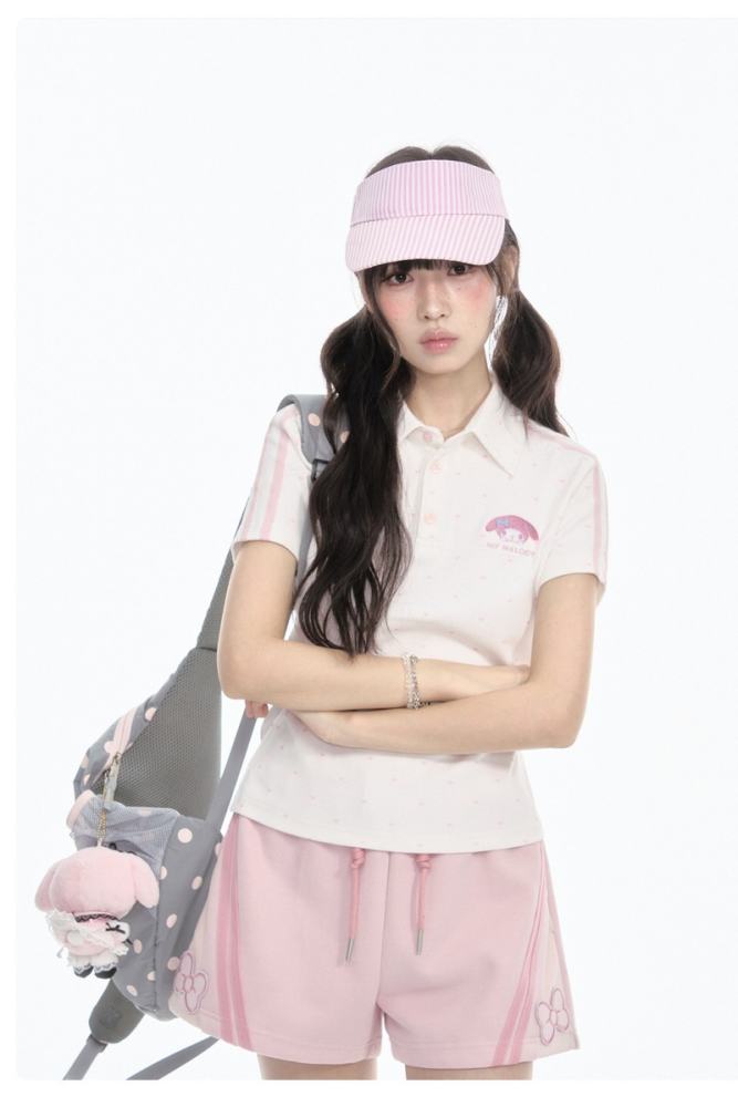 Kyouko and Sanrio Collaborated My Melody Shirt Skirt and Coat