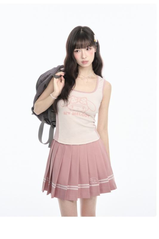 Kyouko and Sanrio Collaborated My Melody Vest Skirt and Coat