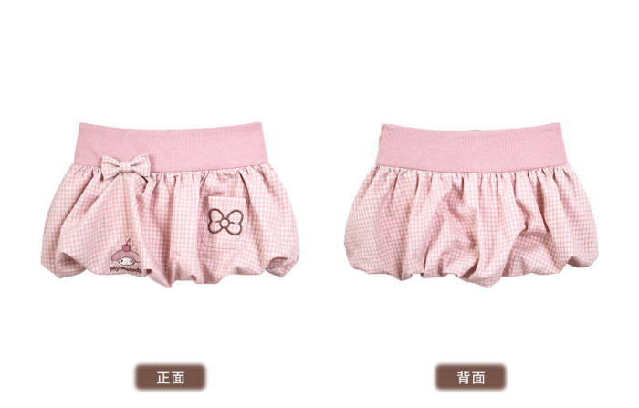 Kyouko and Sanrio Collaborated My Melody Polka Dot Top and Skirt