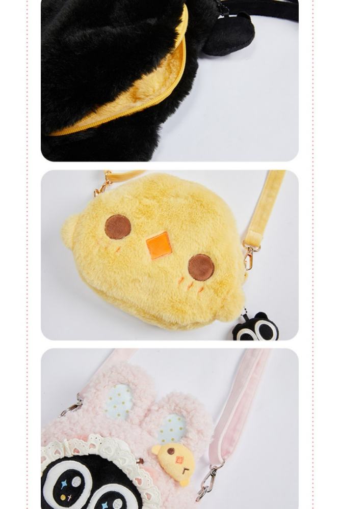 Momo and Luo Xiaohei Collaborated Bag Slippers and Pendant