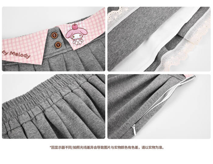Kyouko and Sanrio Collaborated My Melody Polka Dot Top and Skirt