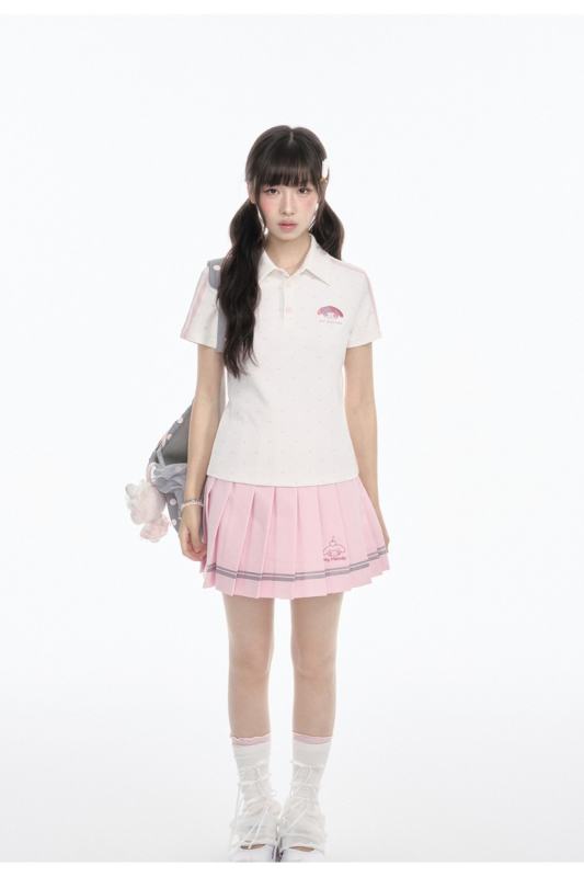 Kyouko and Sanrio Collaborated My Melody Shirt Skirt and Coat