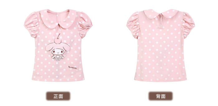 Kyouko and Sanrio Collaborated My Melody Polka Dot Top and Skirt