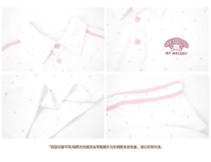 Kyouko and Sanrio Collaborated My Melody Shirt Skirt and Coat