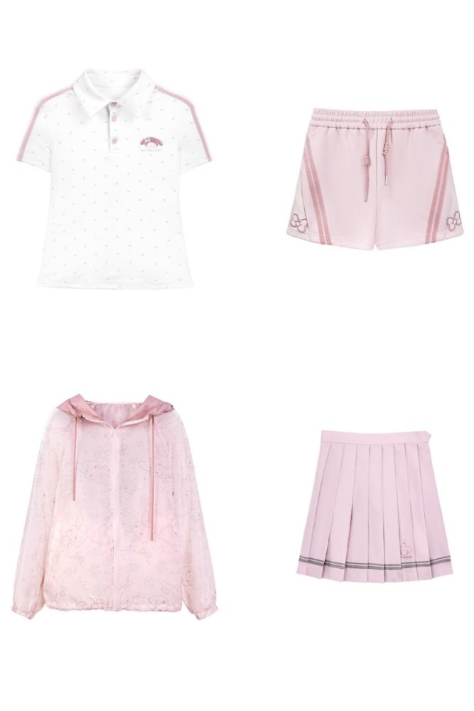 Kyouko and Sanrio Collaborated My Melody Shirt Skirt and Coat