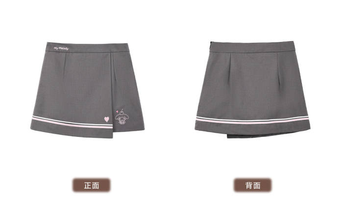Kyouko and Sanrio Collaborated My Melody Sailor Collar Top and Skirt