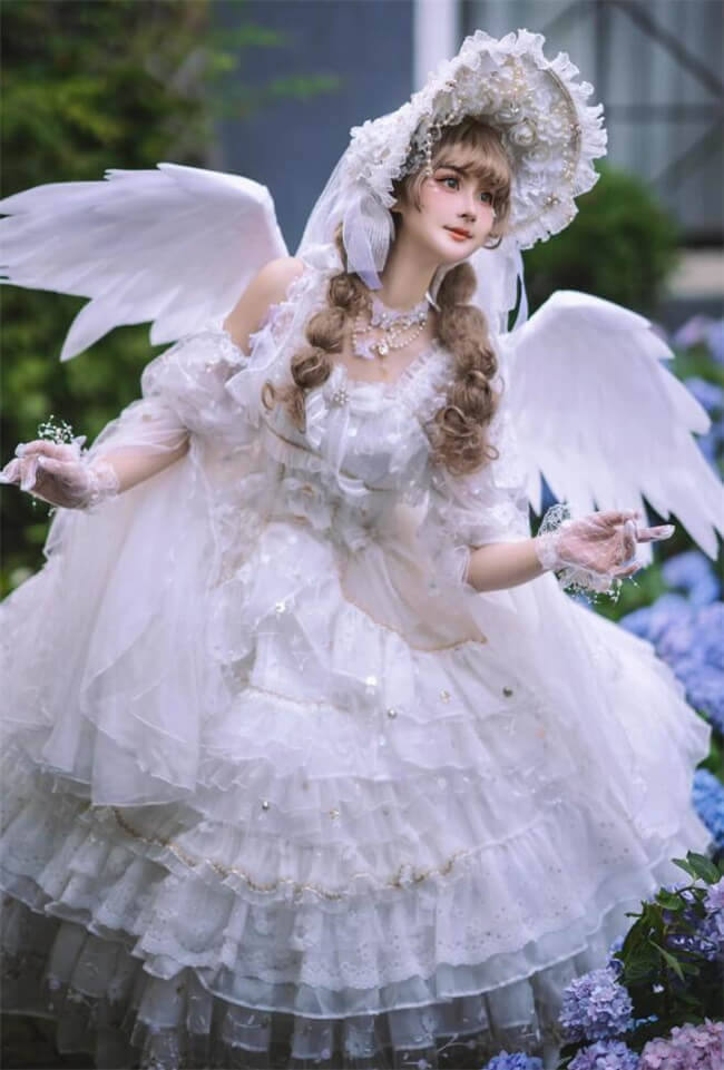 Cat Fairy Dream Waltz Hime Lolita Dress and Accessories