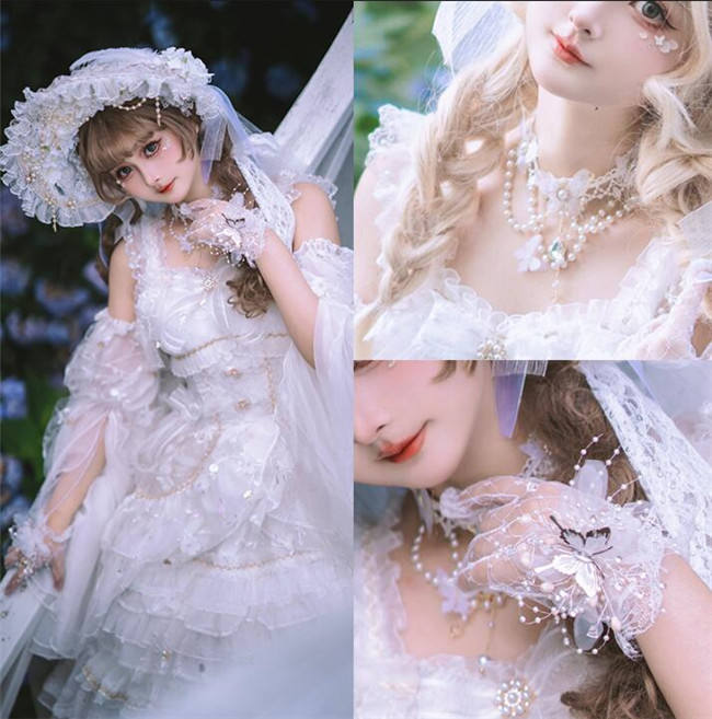 Cat Fairy Dream Waltz Hime Lolita Dress and Accessories