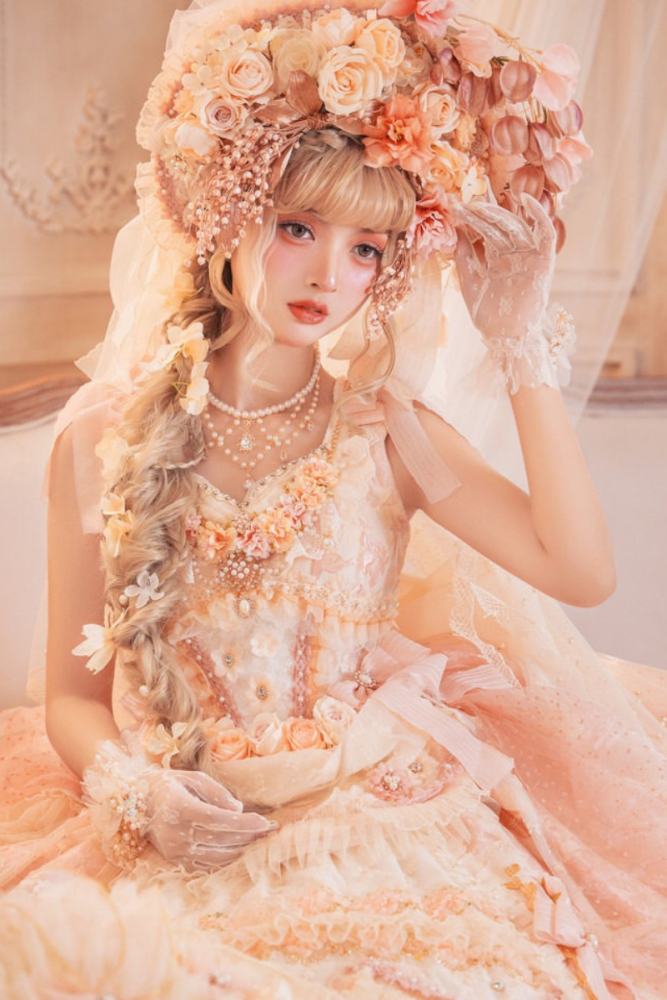 Cat Fairy Time Gem Retro Hime Lolita JSK