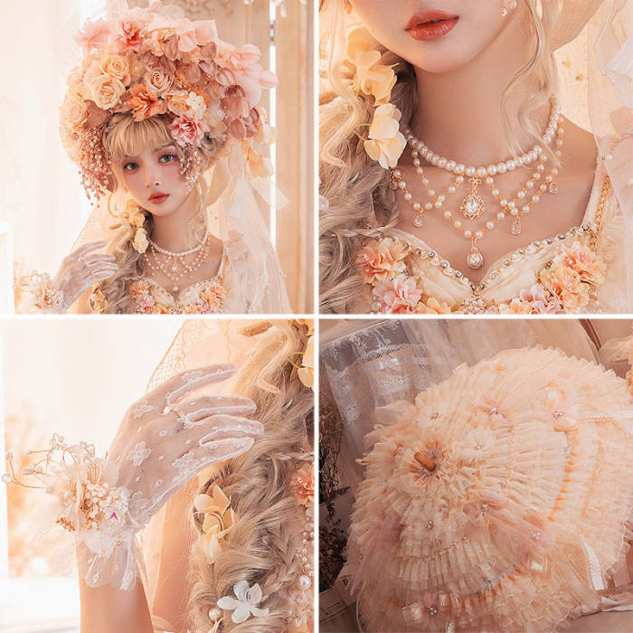 Cat Fairy Time Gem Retro Hime Lolita JSK