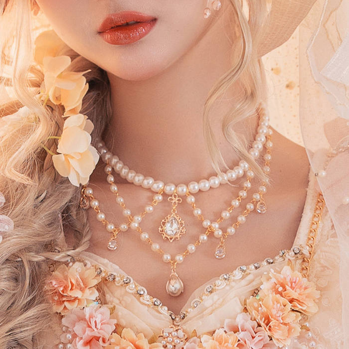 Cat Fairy Time Gem Retro Hime Lolita JSK