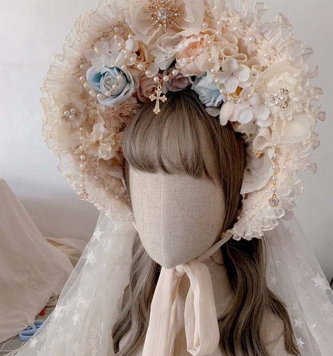 Cat Fairy Flower Goddess Elegant Luxury Lolita JSK