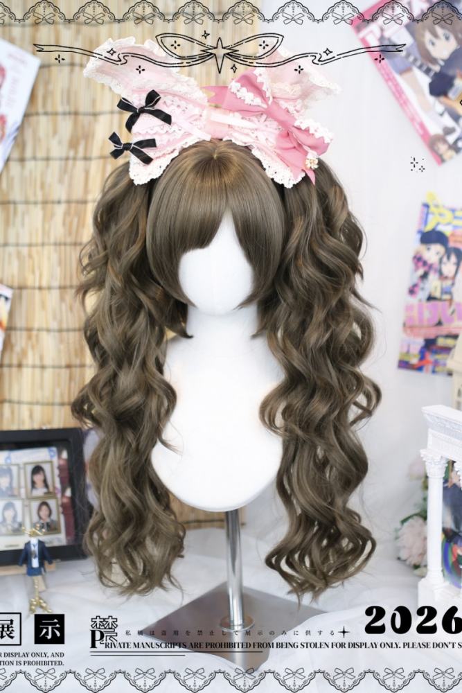 Dalao Home Sugar Snow Bob and Ponytails Lolita Wigs