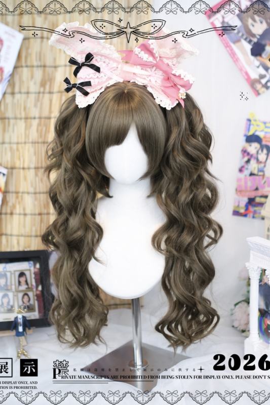 Dalao Home Sugar Snow Bob and Ponytails Lolita Wigs