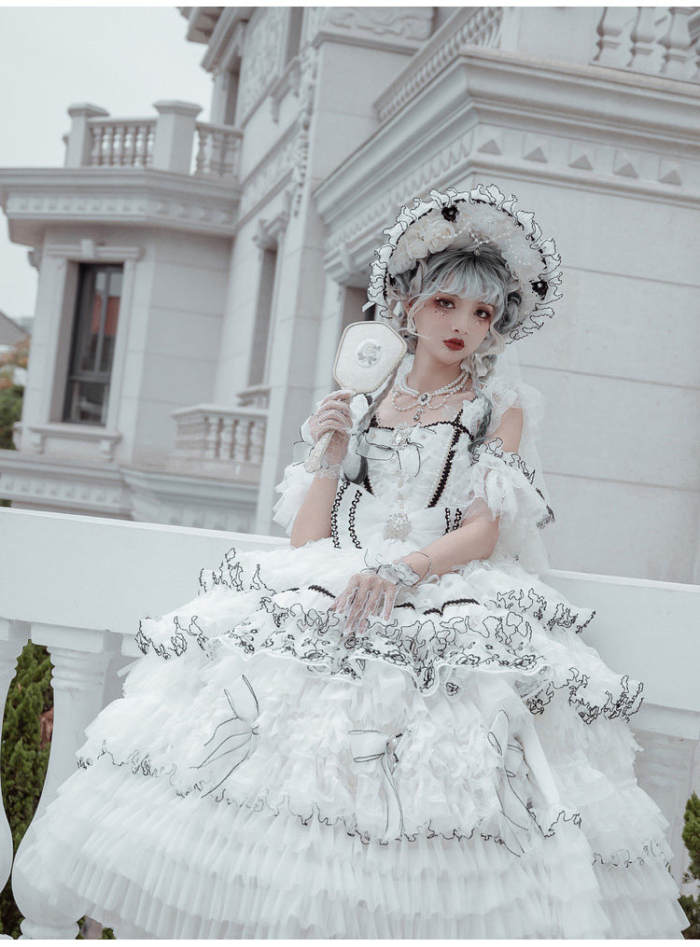 Cat Fairy The Night of Stars Elegant Lolita JSK