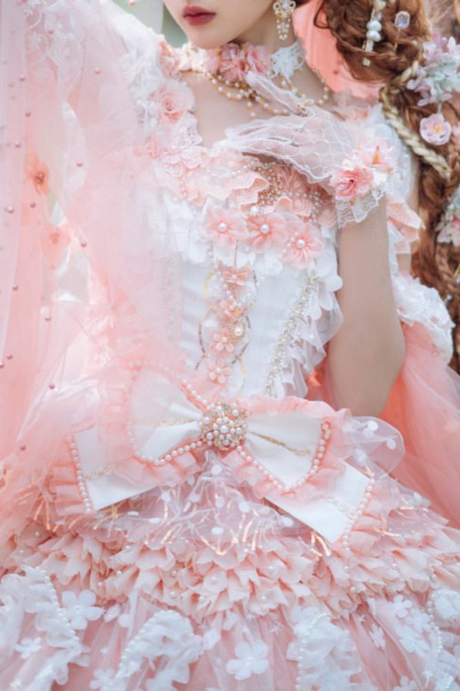 Cat Fairy Elven Fairy Elegant Chiffon Lolita JSK