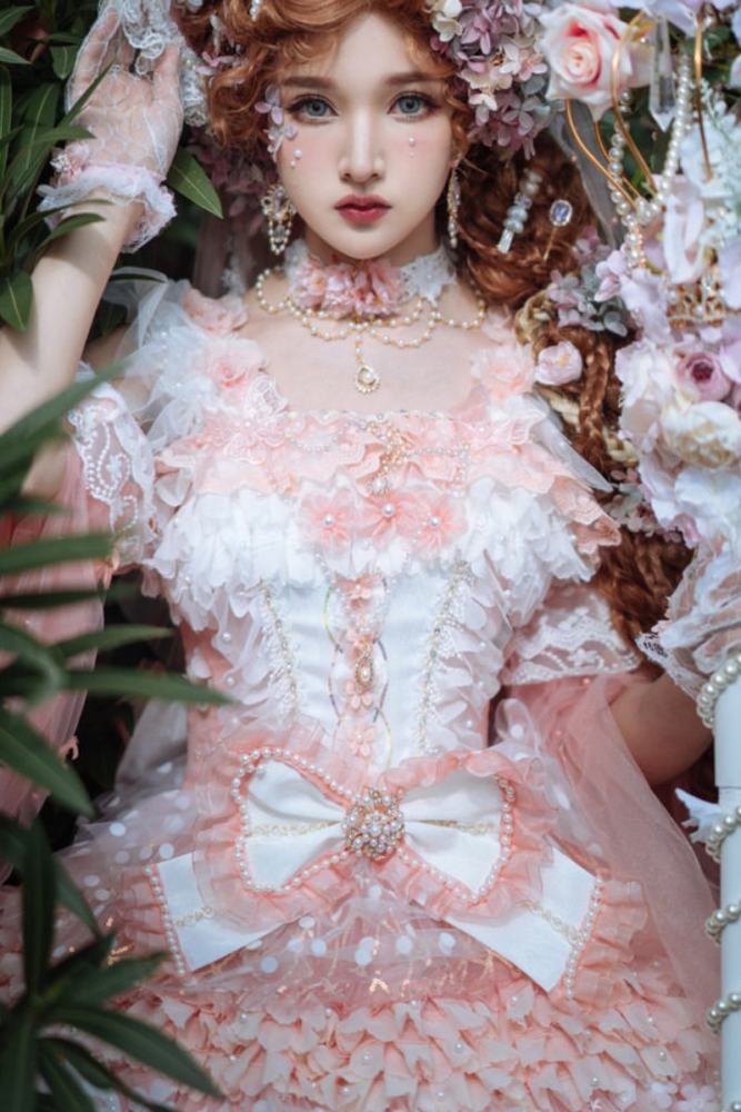 Cat Fairy Elven Fairy Elegant Chiffon Lolita JSK