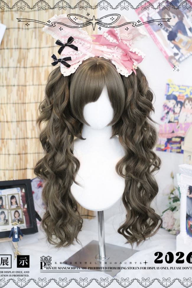 Dalao Home Sugar Snow Bob and Ponytails Lolita Wigs