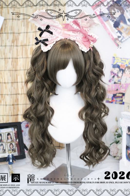Dalao Home Sugar Snow Bob and Ponytails Lolita Wigs