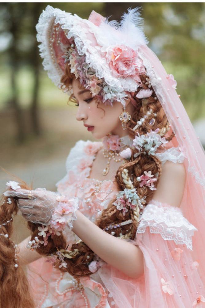 Cat Fairy Elven Fairy Elegant Chiffon Lolita JSK