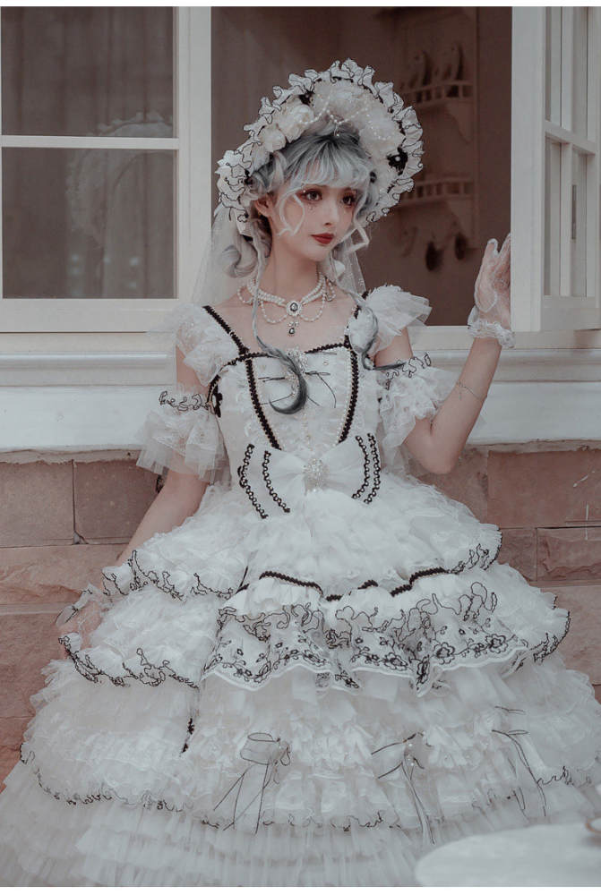 Cat Fairy The Night of Stars Elegant Lolita JSK