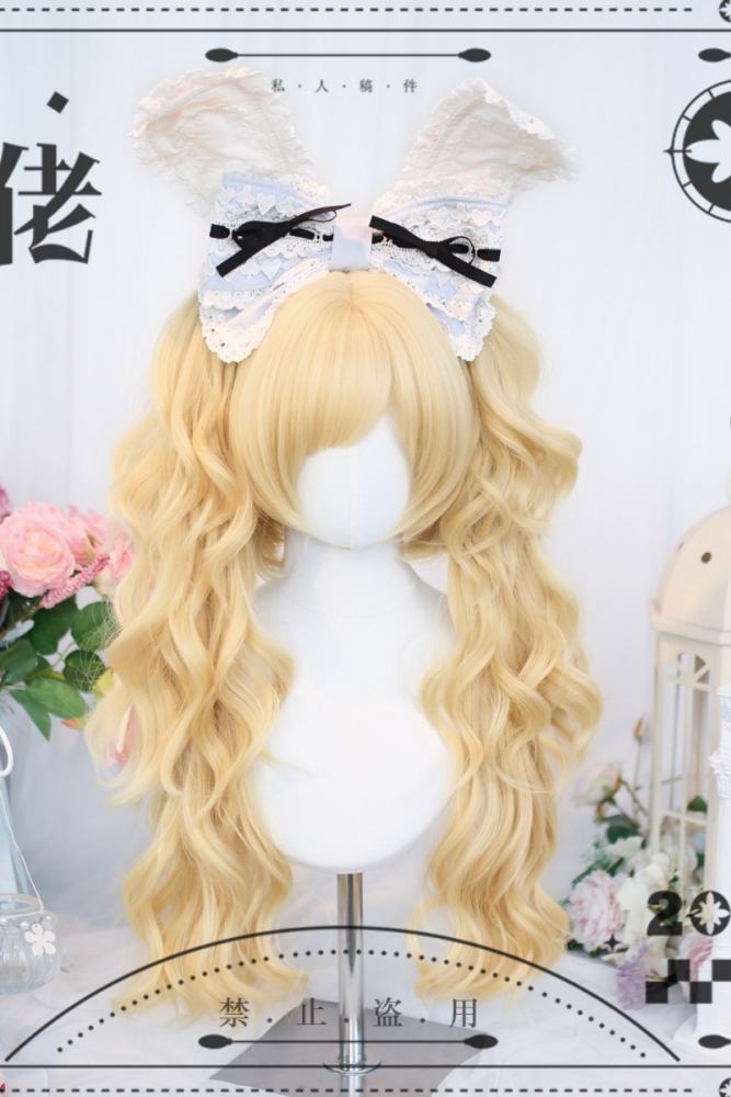 Dalao Home Sugar Snow Bob and Ponytails Lolita Wigs