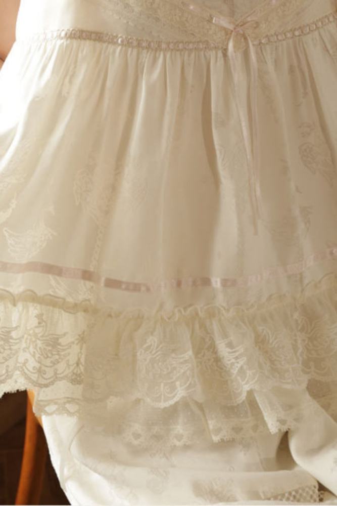 Iris De Nuit ~Swan Song~ Retro Lolita Top Bloomers and Cardigan