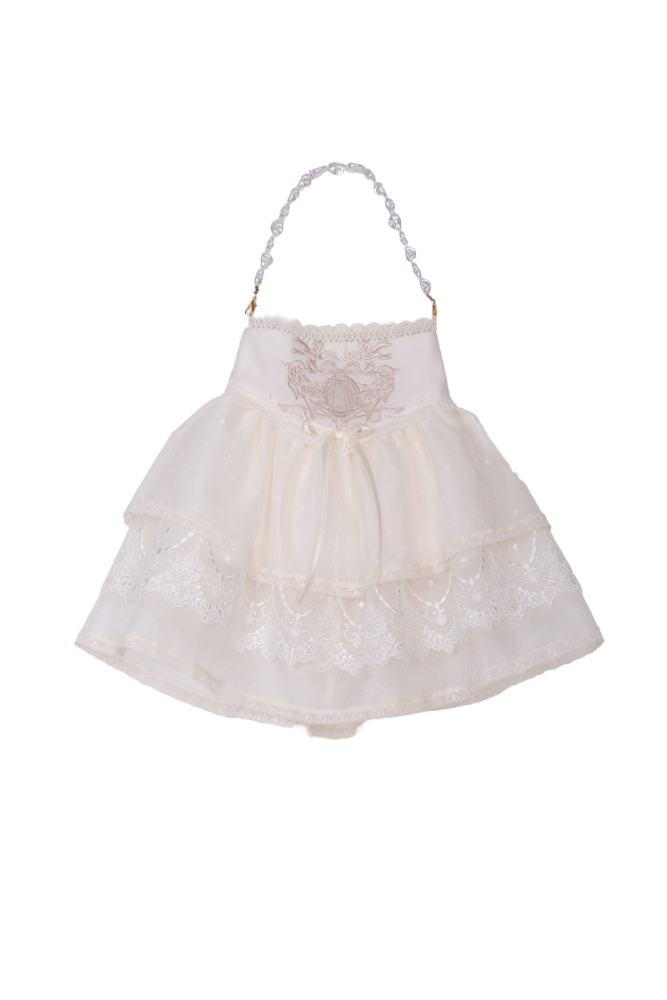 Iris De Nuit ~Swan Song~ Lolita Hairband Bag and Brooch