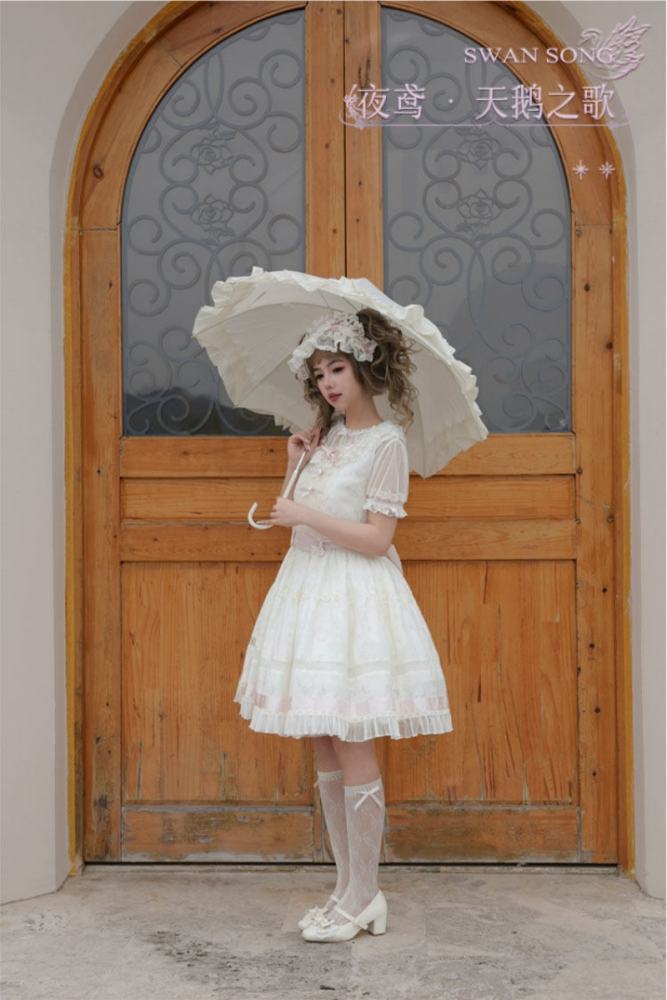 Iris De Nuit ~Swan Song~ Retro Lolita OP and JSK