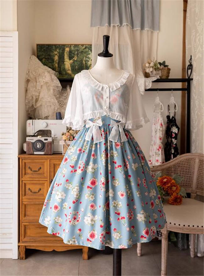 Forest Wardrobe Fruit and Flower Lolita Jumper Dress