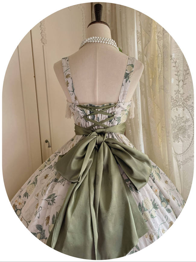 Moon River Camellia Classic Lolita Jumper Dress and Blouse