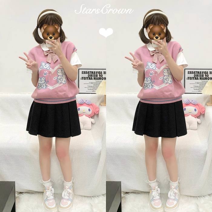 Stars Crown ~Rainbow Candy  High Tops Lolita Sneaker