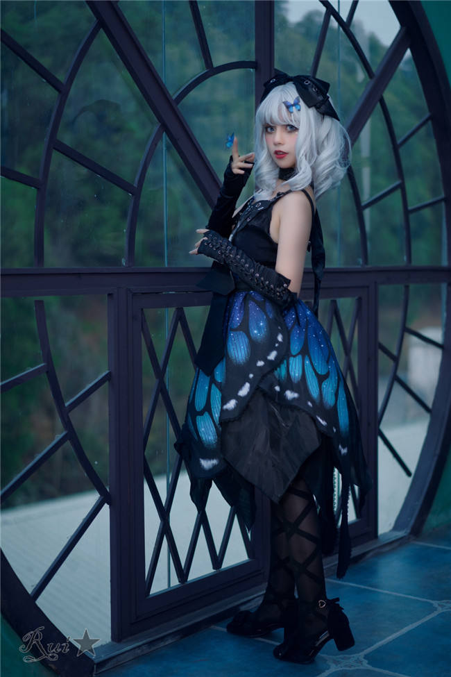 The Butterfly Effect ~Punk Halloween Lolita Normal Waist JSK